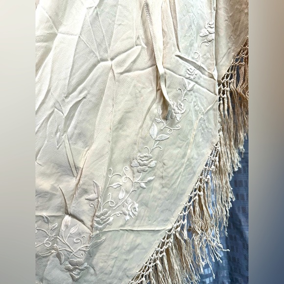 ZARA NEW 100% SILK PONCHO DRESS STUDIO LIMITED EDITION . NEW With‎ tag . - Picture 3 of 7